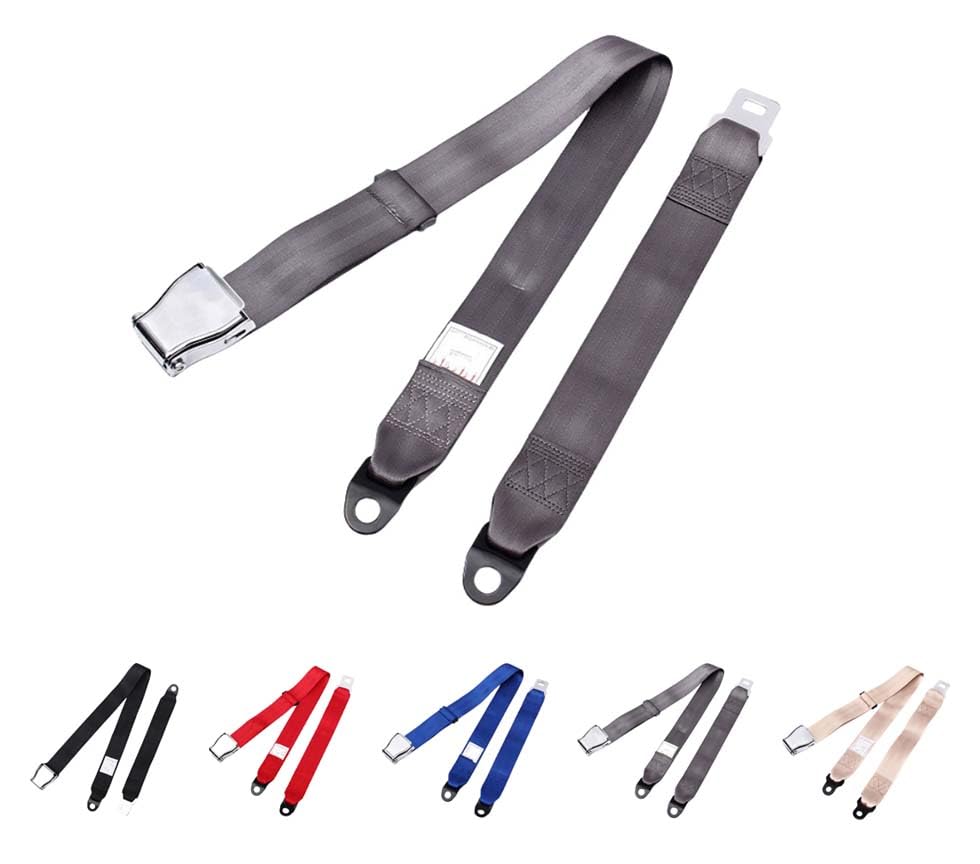 Amazon.co.jp: Gtzbcivシートベルト アルミニウム航空機の2点シート